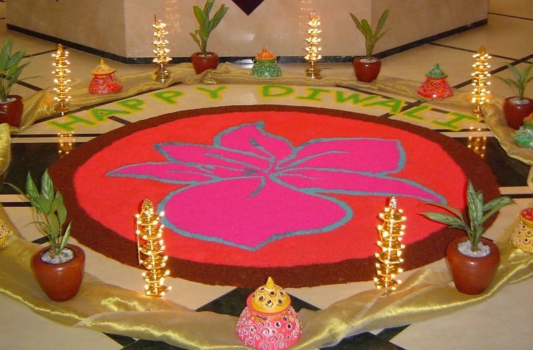 Handicrafts rangoli