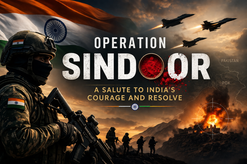 Operation Sindoor: A Salute to India
